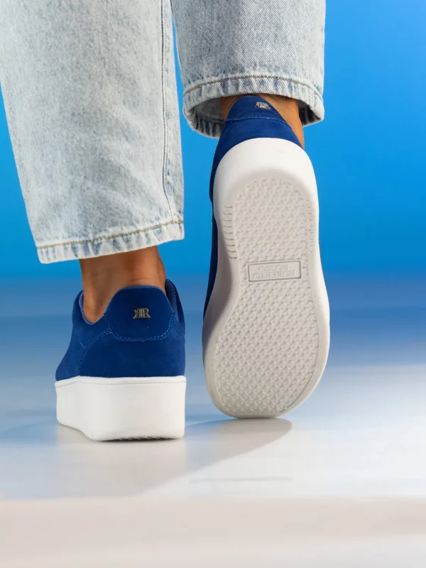 Roberto Rosso Sneakers>Avanti Blue Suede
