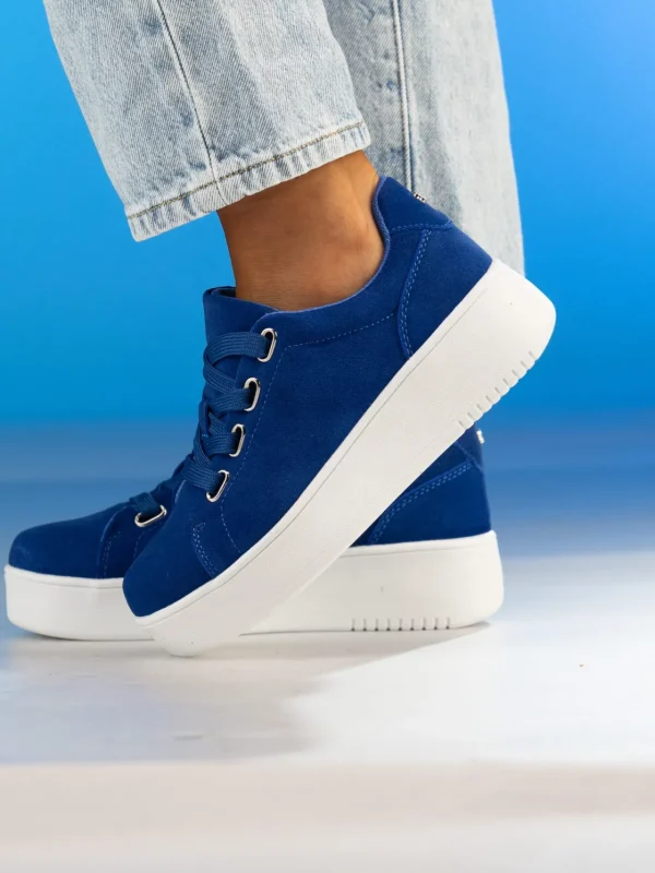 Roberto Rosso Sneakers>Avanti Blue Suede