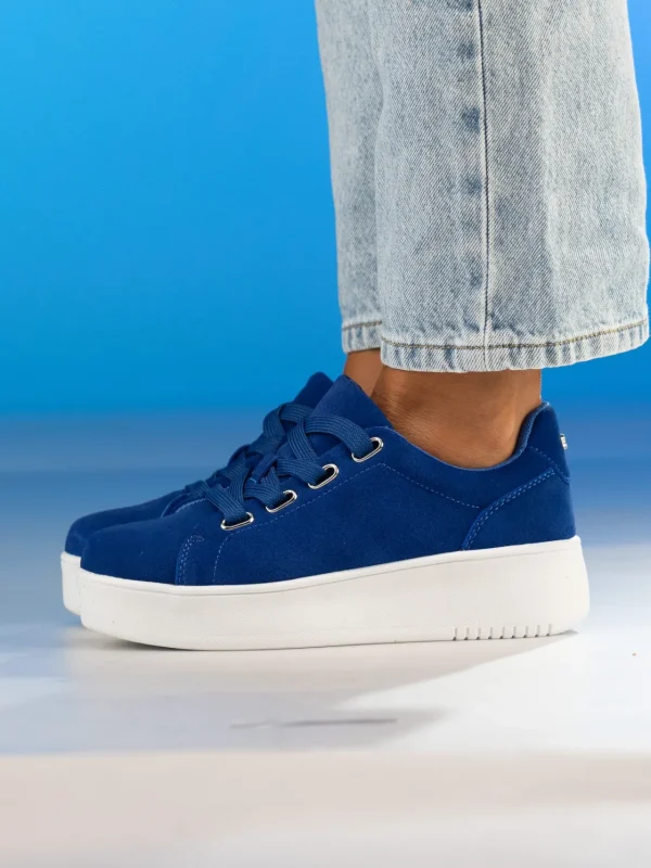 Roberto Rosso Sneakers>Avanti Blue Suede