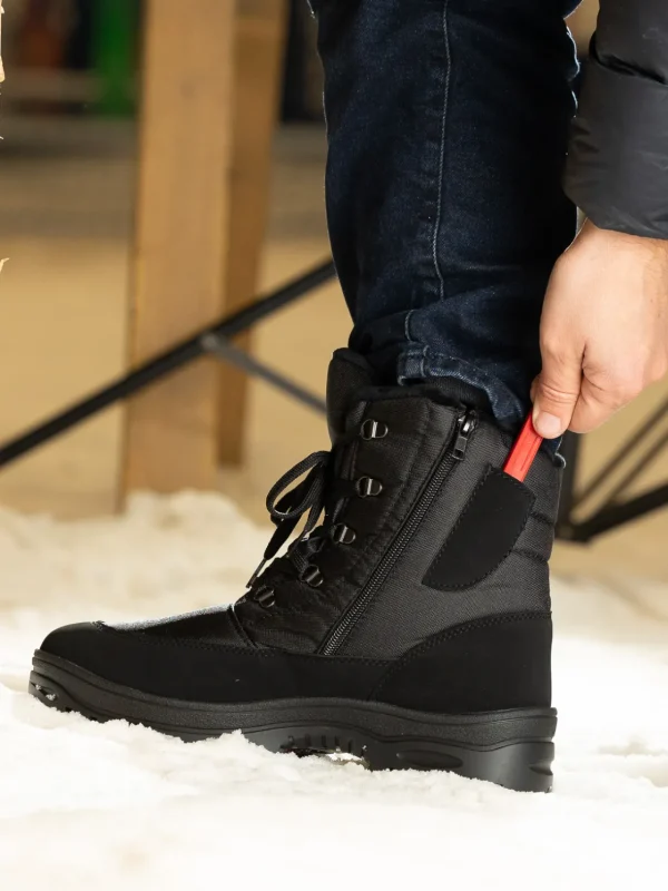 Birkebeiner Piggsko | Vintersko>– Winterboot Jerv Waterproof Piggsko Black