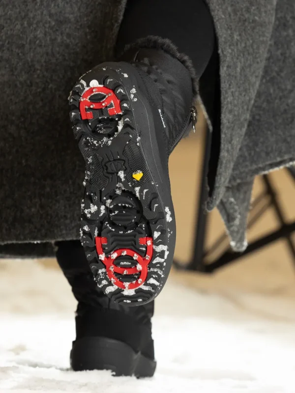 Birkebeiner Piggsko | Vintersko>– Winterboot Jerv Waterproof Piggsko Black