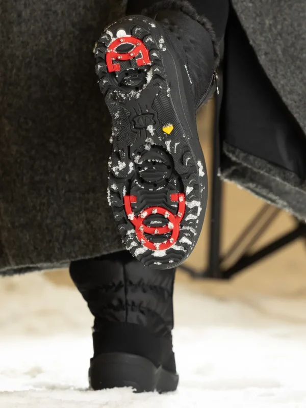 Birkebeiner Piggsko | Vintersko>– Winterboot Jerv Waterproof Piggsko Black