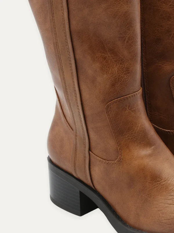 Roberto Rosso Skoletter Og Boots>Camperos High Plain Cognac