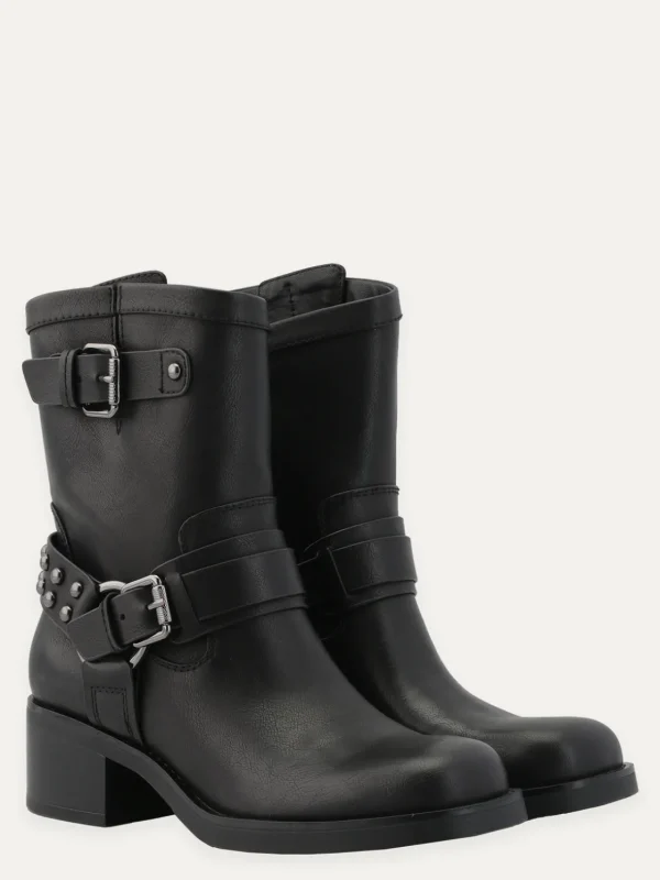 Roberto Rosso Skoletter Og Boots>Camperos Low Bikerboot Black