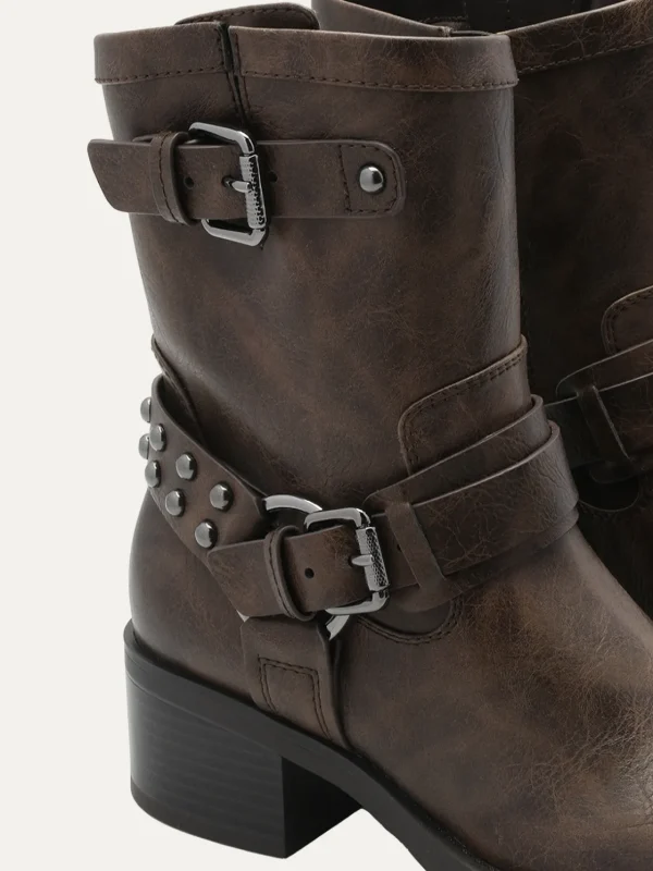 Roberto Rosso Skoletter Og Boots>Camperos Low Bikerboot Brown
