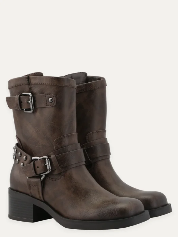 Roberto Rosso Skoletter Og Boots>Camperos Low Bikerboot Brown