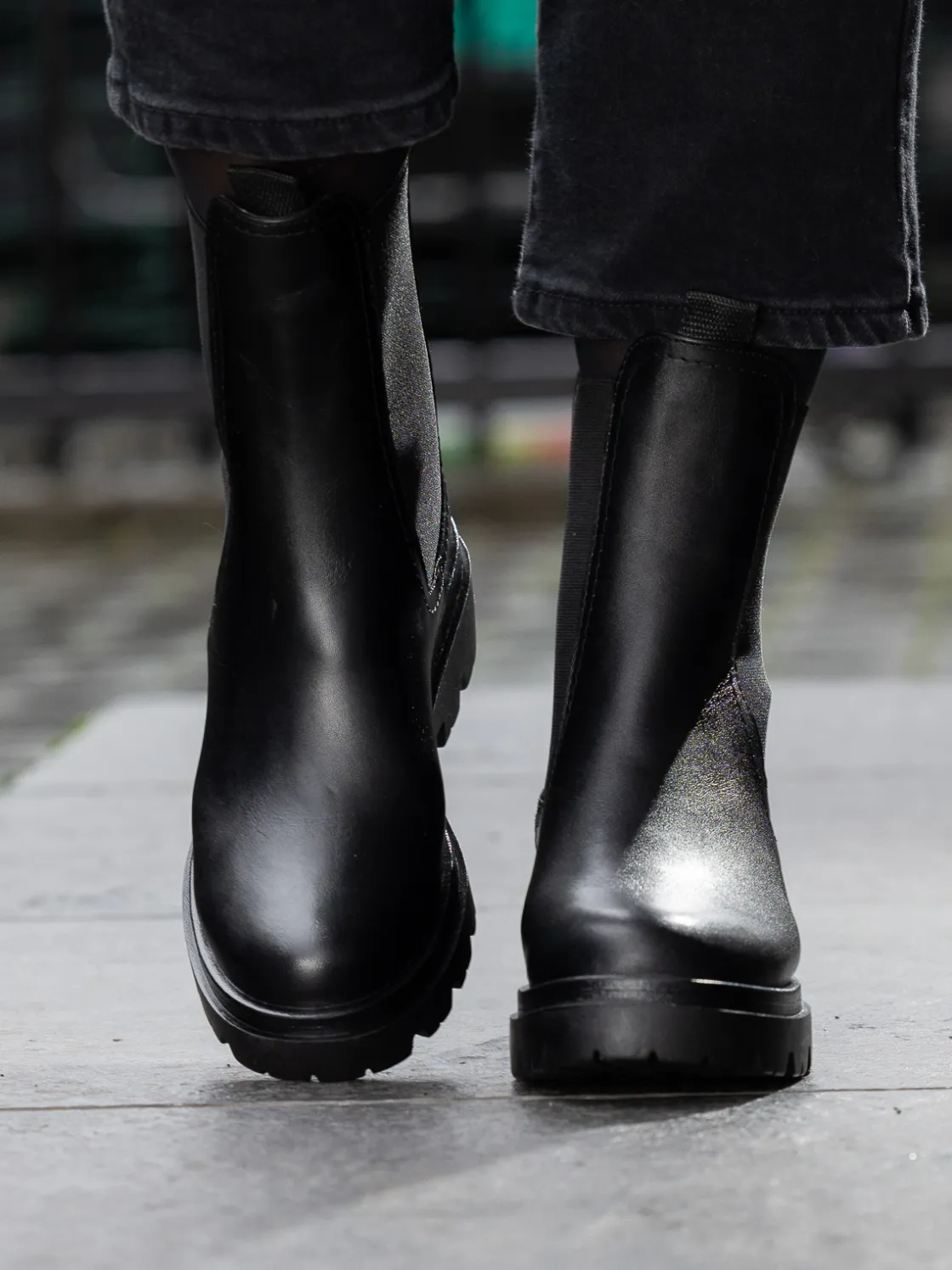 castro_leather_chelsea_bl_8.webp Roberto Rosso Skoletter Og Boots>Castro Leather Chelsea Black