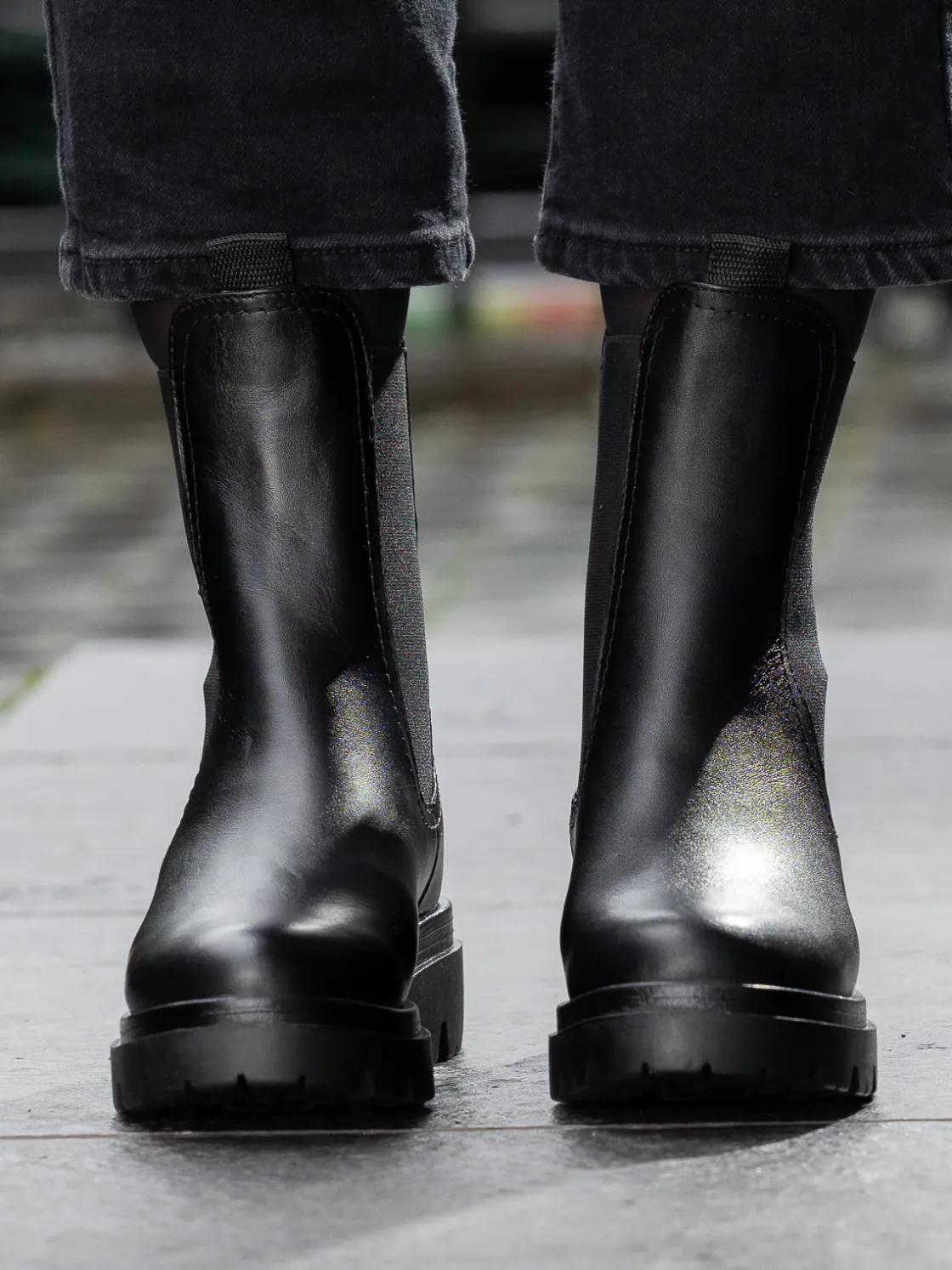 castro_leather_chelsea_bl_9.webp Roberto Rosso Skoletter Og Boots>Castro Leather Chelsea Black