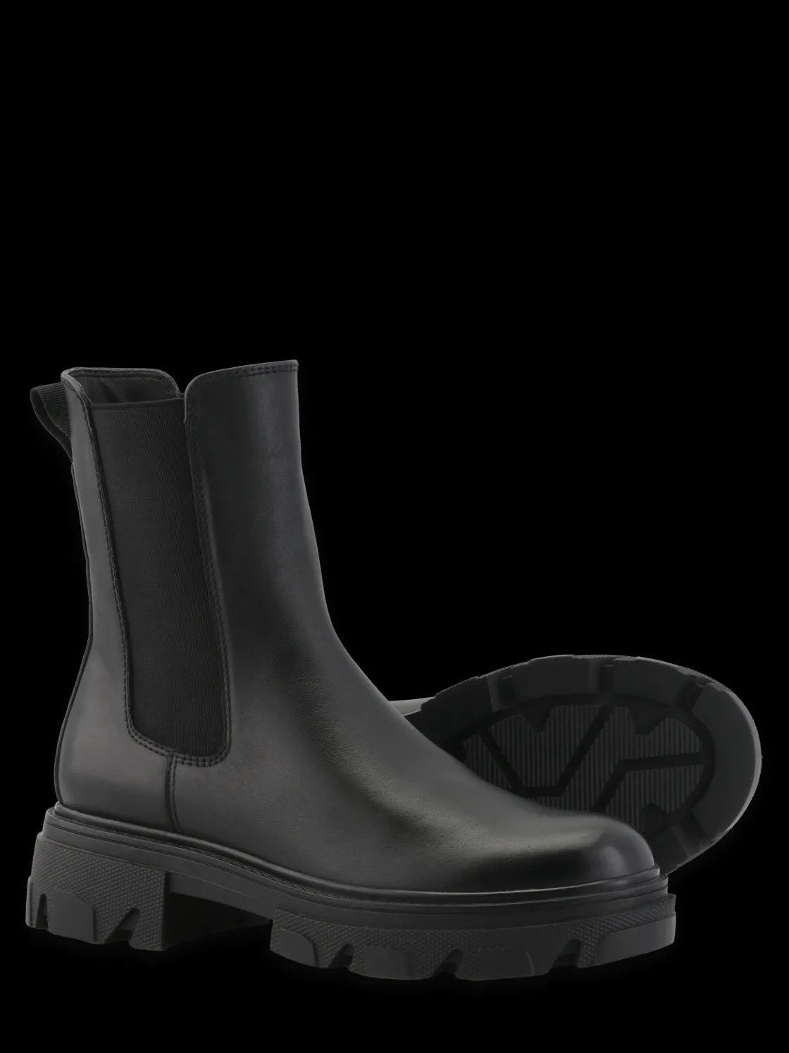 cleo_leather_chelsea_blac_3.webp Roberto Rosso Skoletter Og Boots>Cleo Leather Chelsea Black