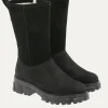 Roberto Rosso Vintersko | Skoletter Og Boots>Combat Leather Vinterstøvel Black