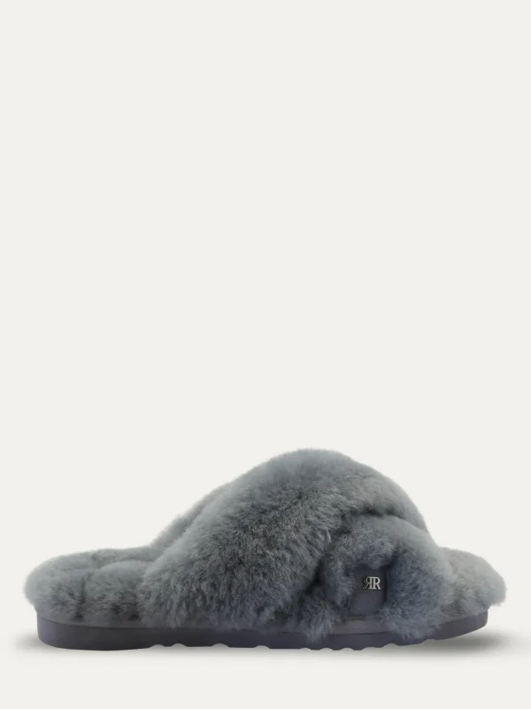 Roberto Rosso Tøfler>Crossy Sheepskin Grey
