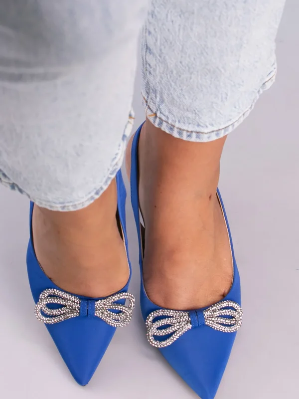 Roberto Rosso Pensko>Dester Satin Turquoise Pumps