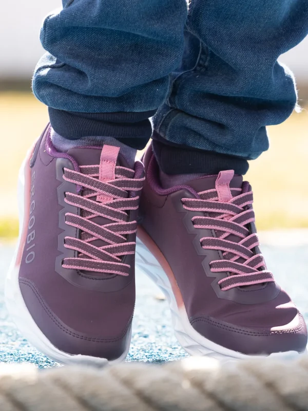 Ergobio Sneakers>– Action Jr. Purple Kids