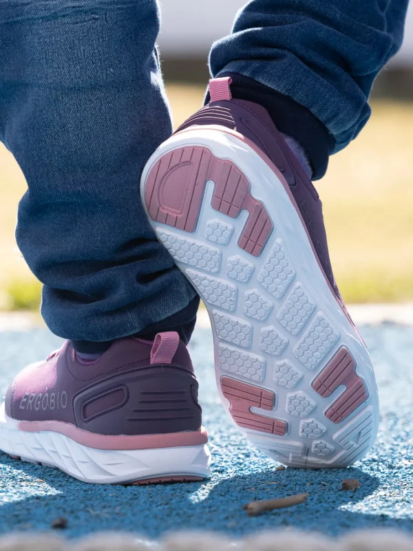 Ergobio Sneakers>– Action Jr. Purple Kids