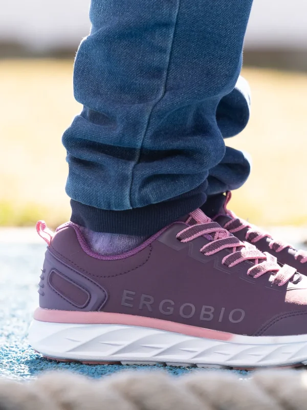 Ergobio Sneakers>– Action Jr. Purple Kids