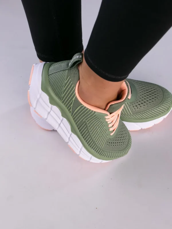 Ergobio Sneakers>– Ergoroller Green Coral