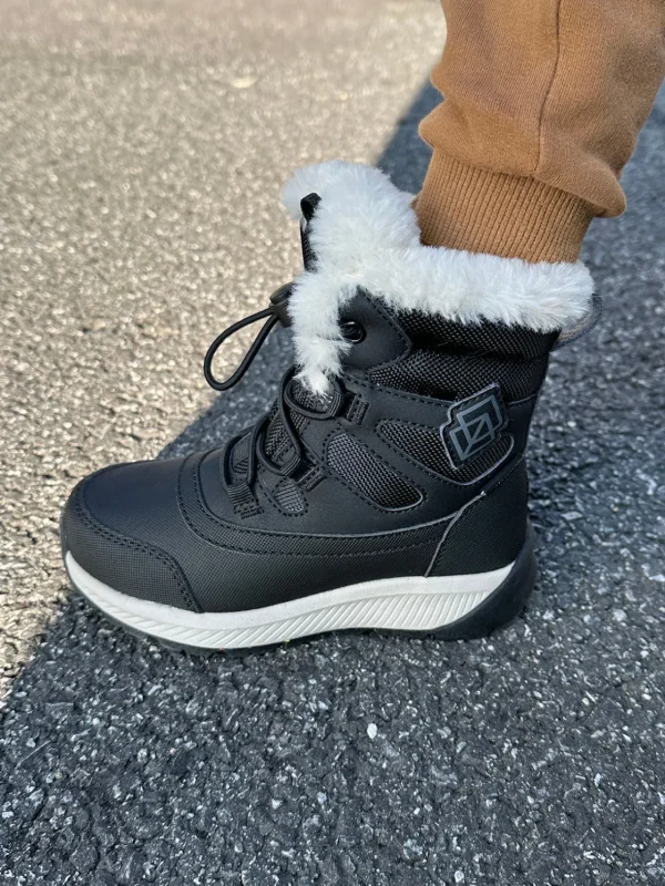 Ergobio Vintersko>– Pilki Waterproof Black