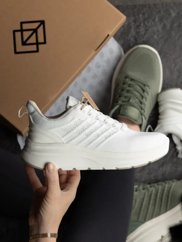 Ergobio Sneakers>– Quest White