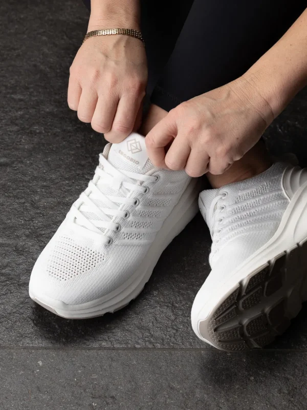 Ergobio Sneakers>– Quest White