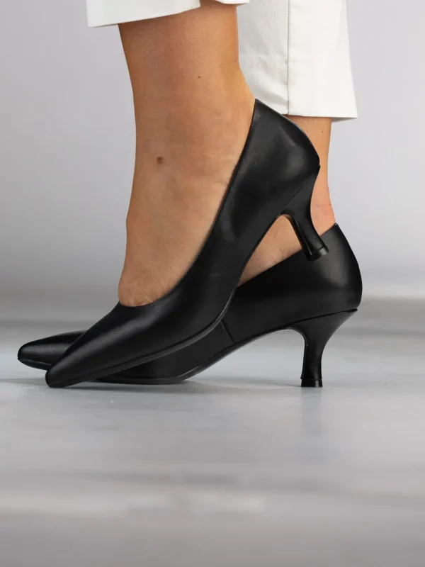 Roberto Rosso Pensko>Falerone Classic Leather Black Pumps