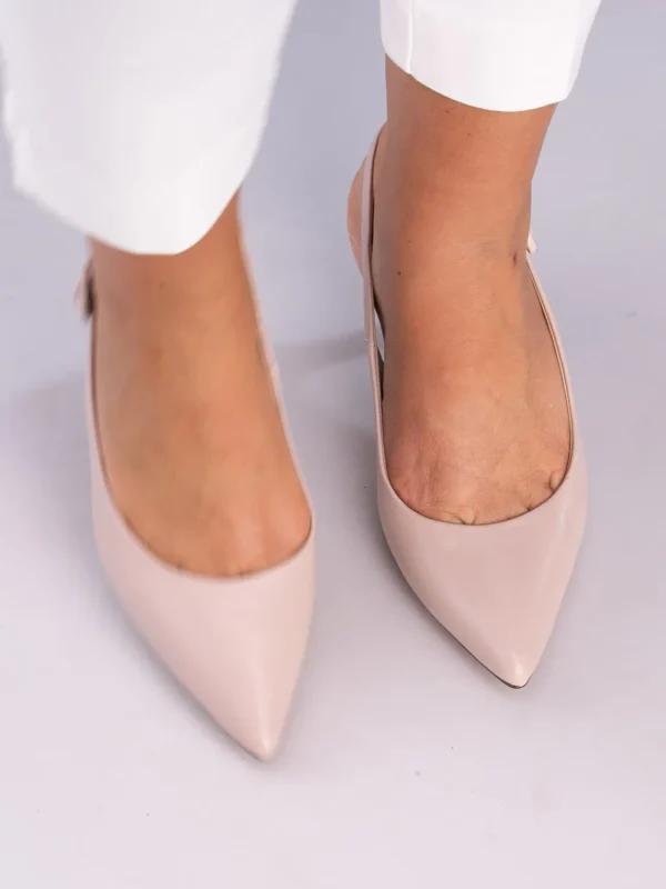 Roberto Rosso Pensko>Falerone Slingback Heel Nude