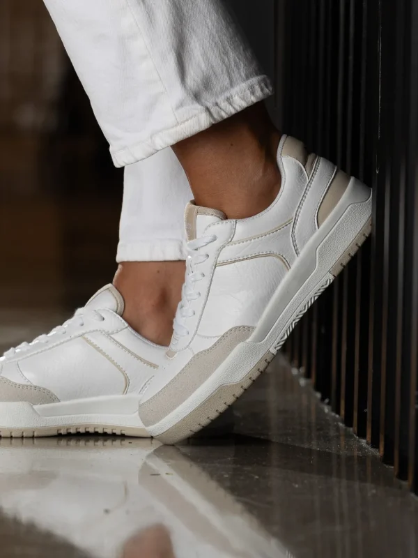 Roberto Rosso Sneakers>Ginna Sand White