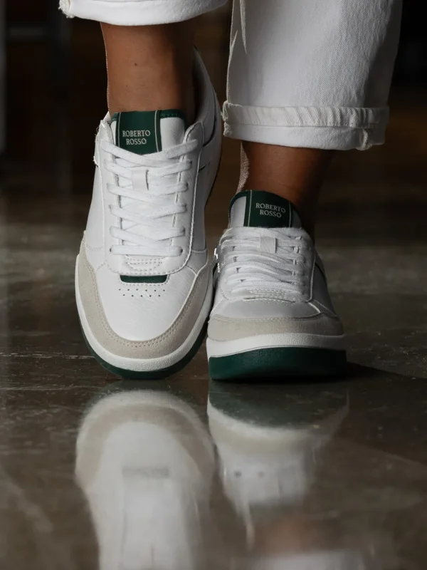 Roberto Rosso Sneakers>Ginna White Green