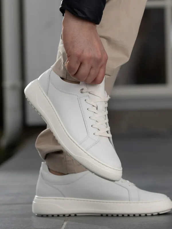 Gregers Sneakers>– Avenue Light Leather White