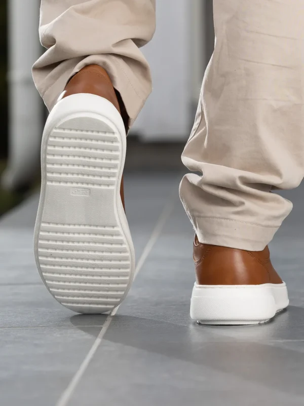 Gregers Sneakers>– Avenue Light Leather Cognac