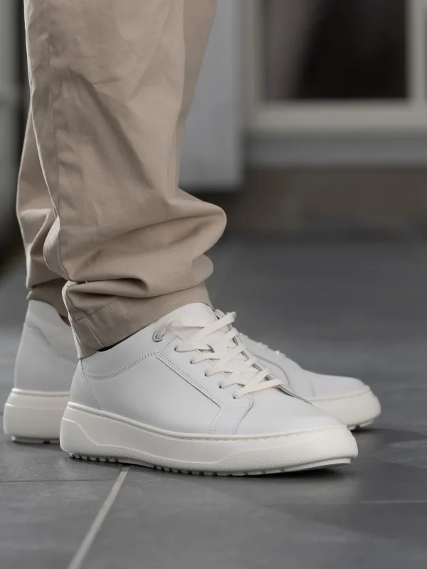 Gregers Sneakers>– Avenue Light Leather White