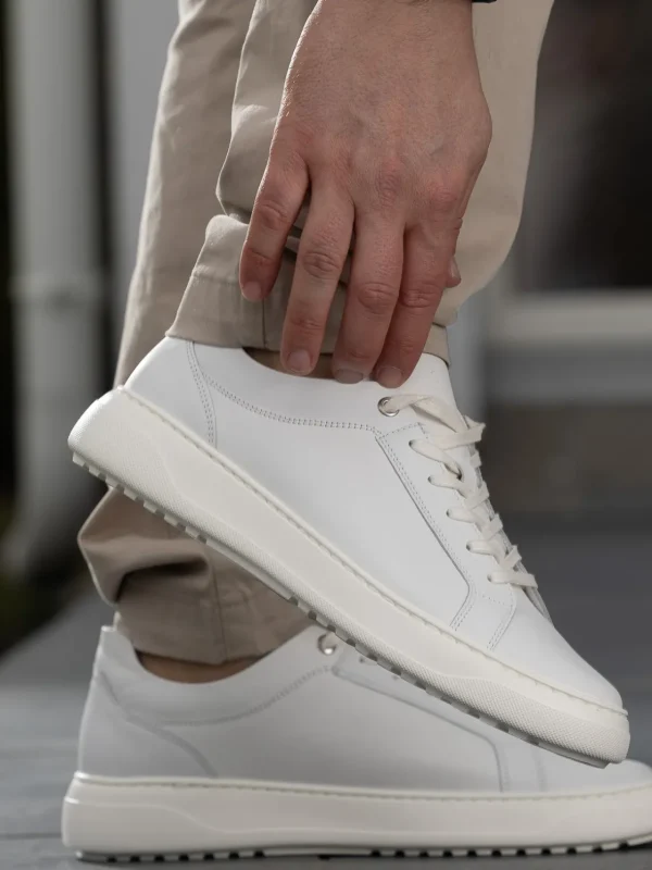 Gregers Sneakers>– Avenue Light Leather White