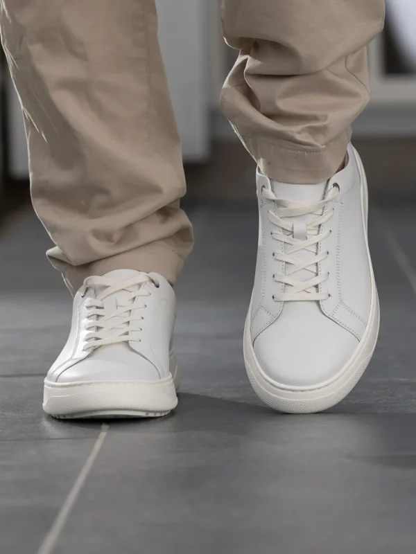 Gregers Sneakers>– Avenue Light Leather White