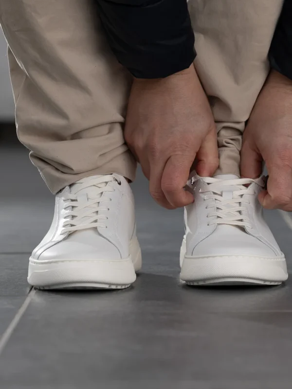 Gregers Sneakers>– Avenue Light Leather White