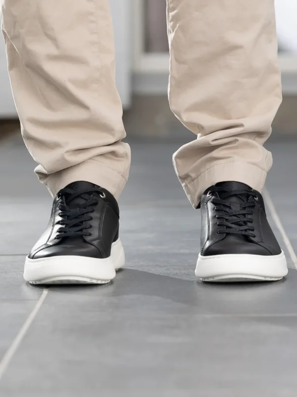 Gregers Sneakers>– Avenue Light Leather Black