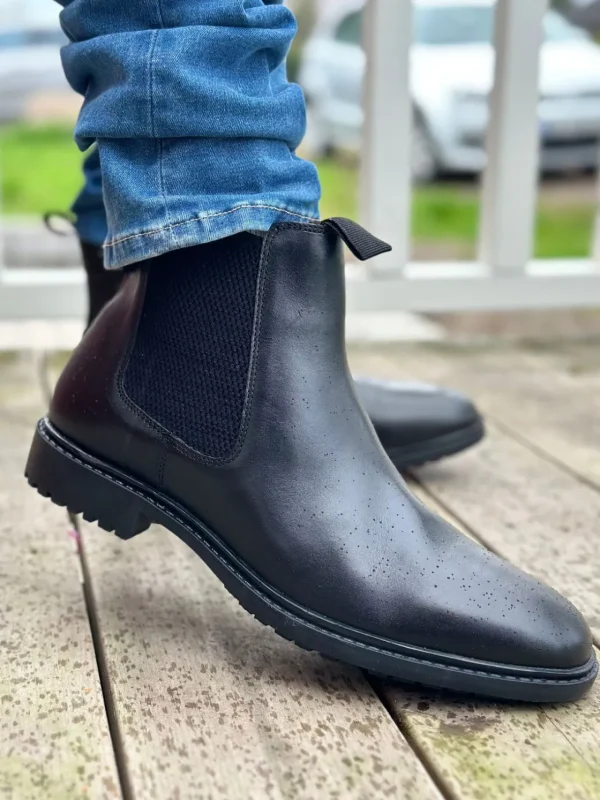 Gregers Skoletter Og Boots>– Bobby Chelsea Black