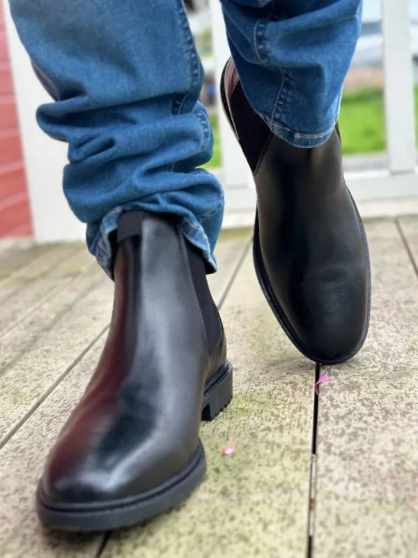 Gregers Skoletter Og Boots>– Bobby Chelsea Black