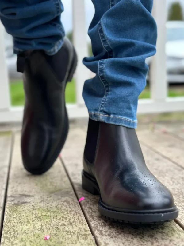 Gregers Skoletter Og Boots>– Bobby Chelsea Black