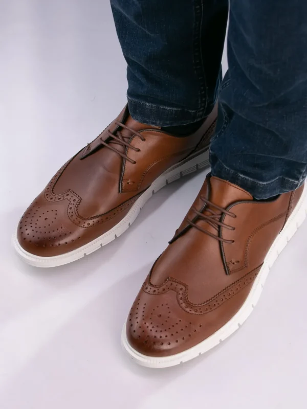 Gregers Pensko>– Sport Brogue Cognac