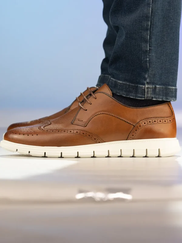 Gregers Pensko>– Sport Brogue Cognac