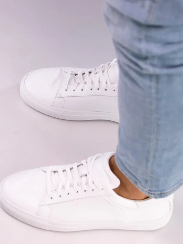 Gregers Sneakers>– Street Leather White