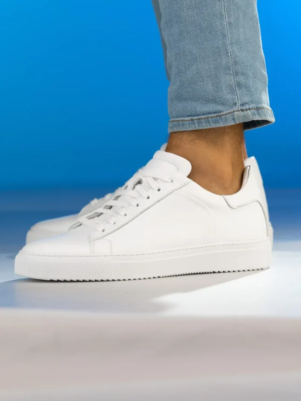 Gregers Sneakers>– Street Leather White