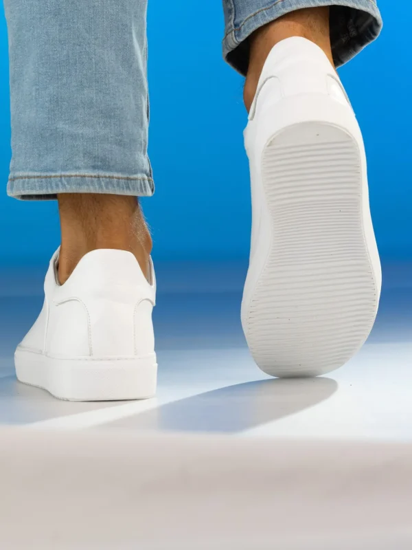 Gregers Sneakers>– Street Leather White