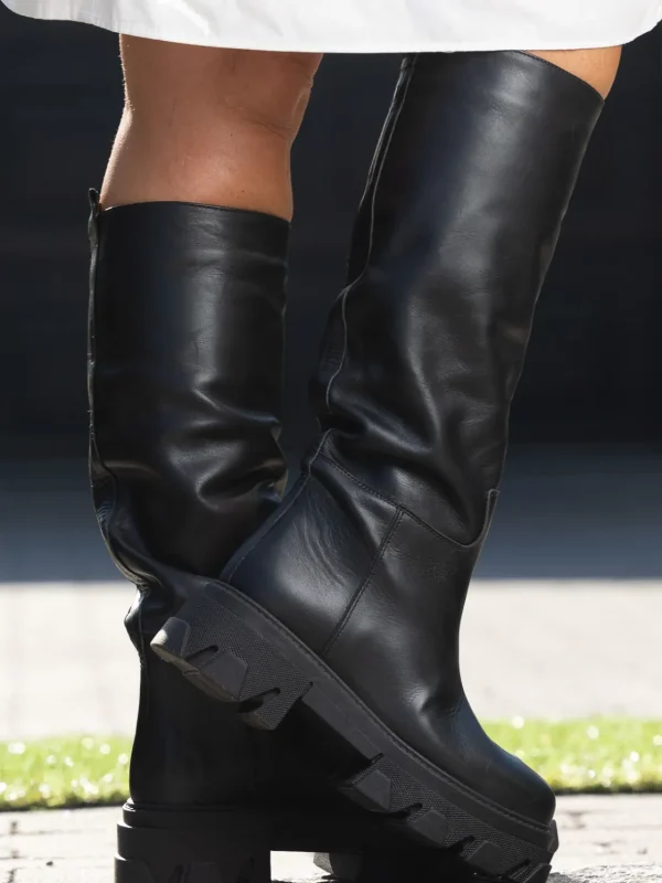 Roberto Rosso Skoletter Og Boots>Hope Vitello Nero