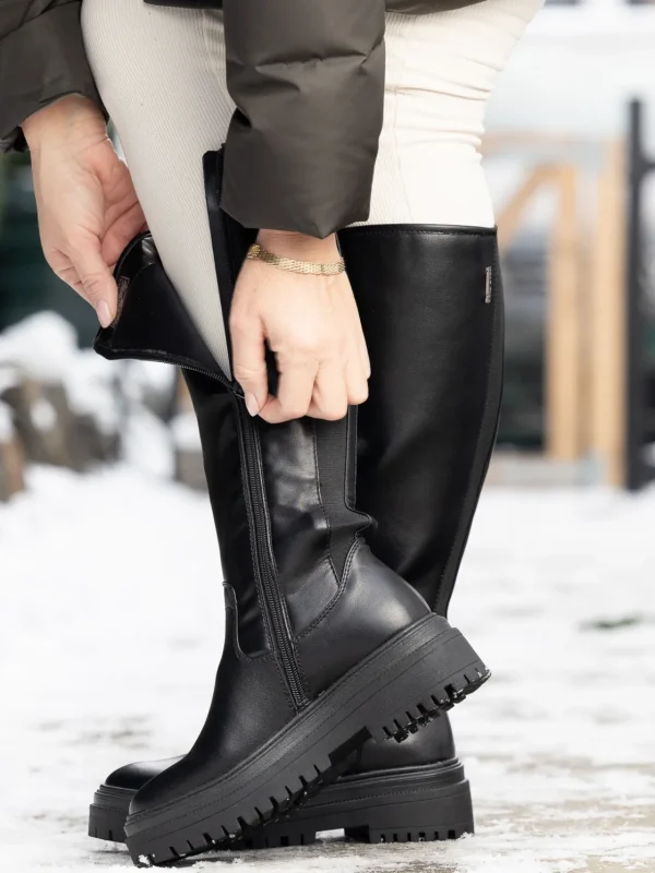 Jean Paul Skoletter Og Boots>– Brix High Black