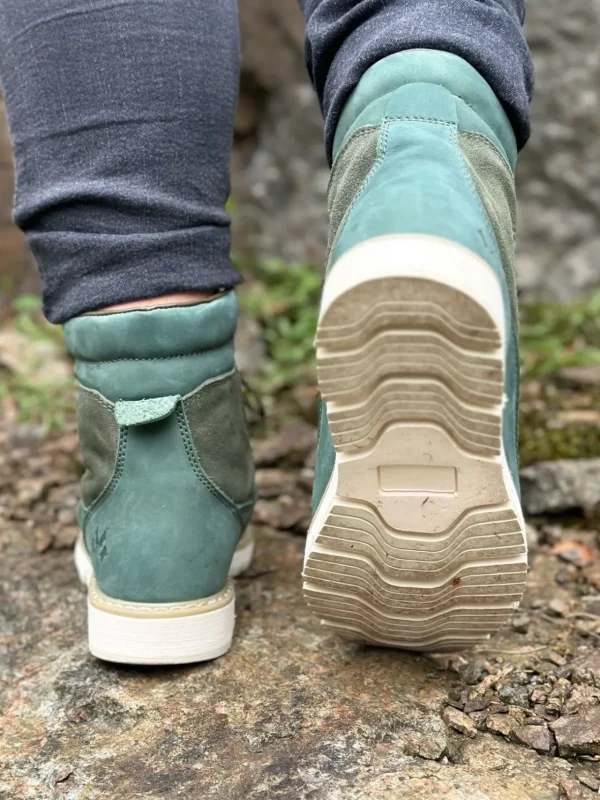 Jean Paul Vintersko>– Col Agnel Leather Green