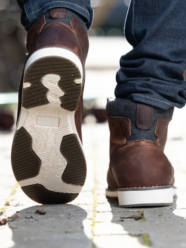Jean Paul Vintersko | Skoletter Og Boots>– Cologne Brown