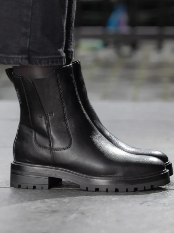 Jean Paul Skoletter Og Boots>– Cosson Leather Black