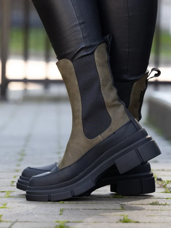Jean Paul Skoletter Og Boots>– Gravier Green Black