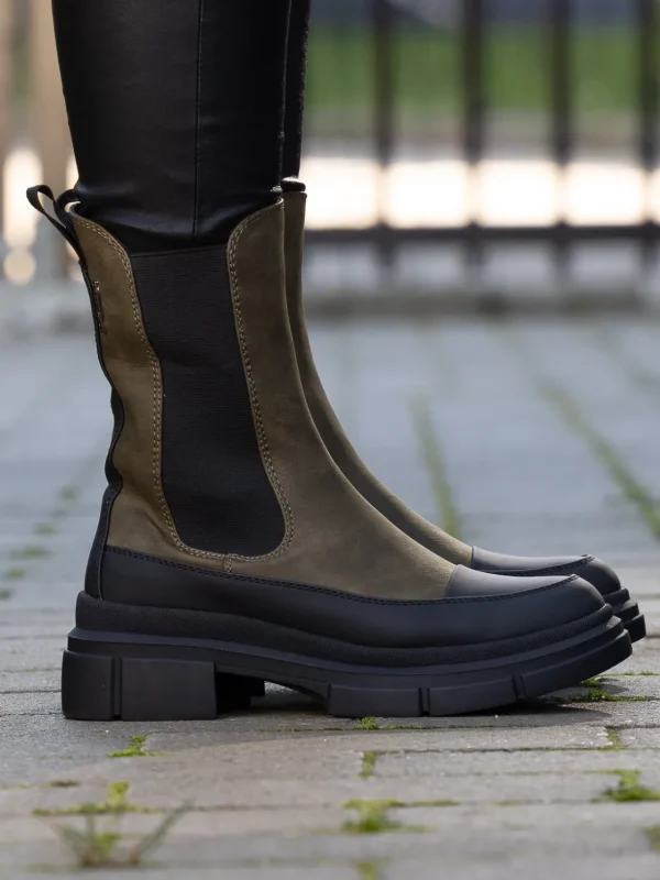 Jean Paul Skoletter Og Boots>– Gravier Green Black