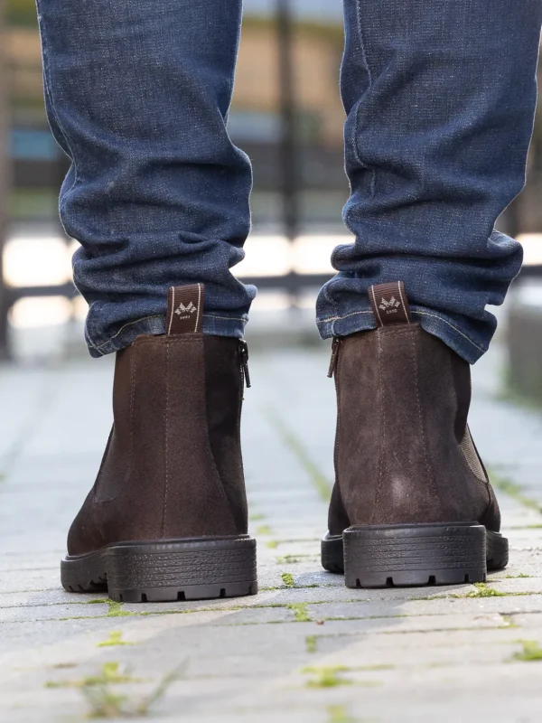 Jean Paul Skoletter Og Boots>– Mondi Suede Brown